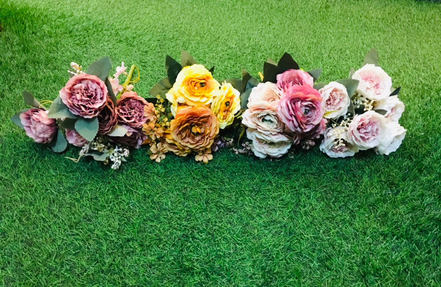 h:45cm peony Bunch