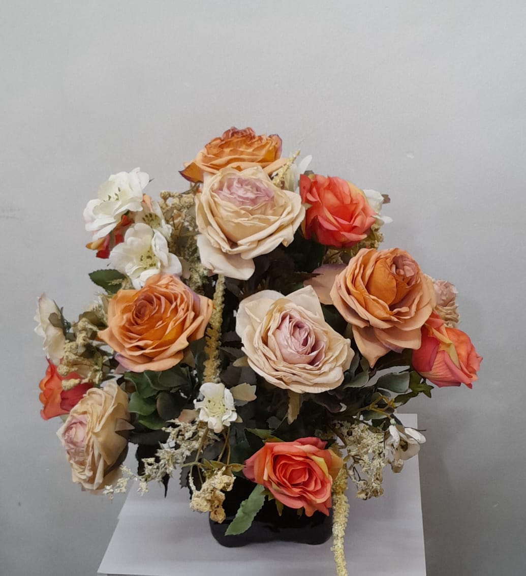 Artificial Floral Arrangement (h:36cm w:34cm)