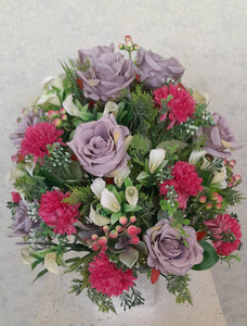Artificial Floral Arrangement (h:43cm w:34cm)