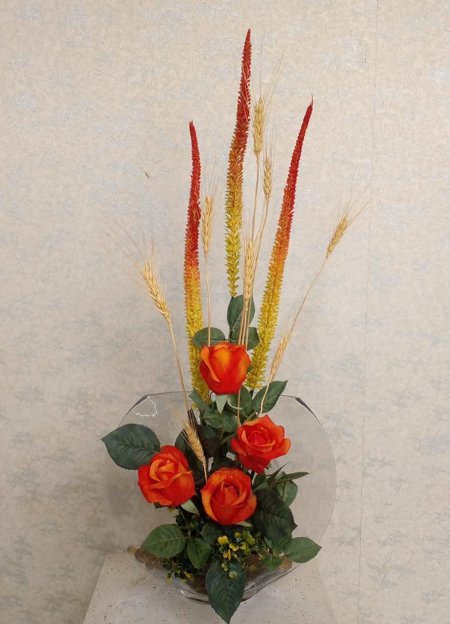 Artificial Floral Arrangement (h:70cm w:33cm)