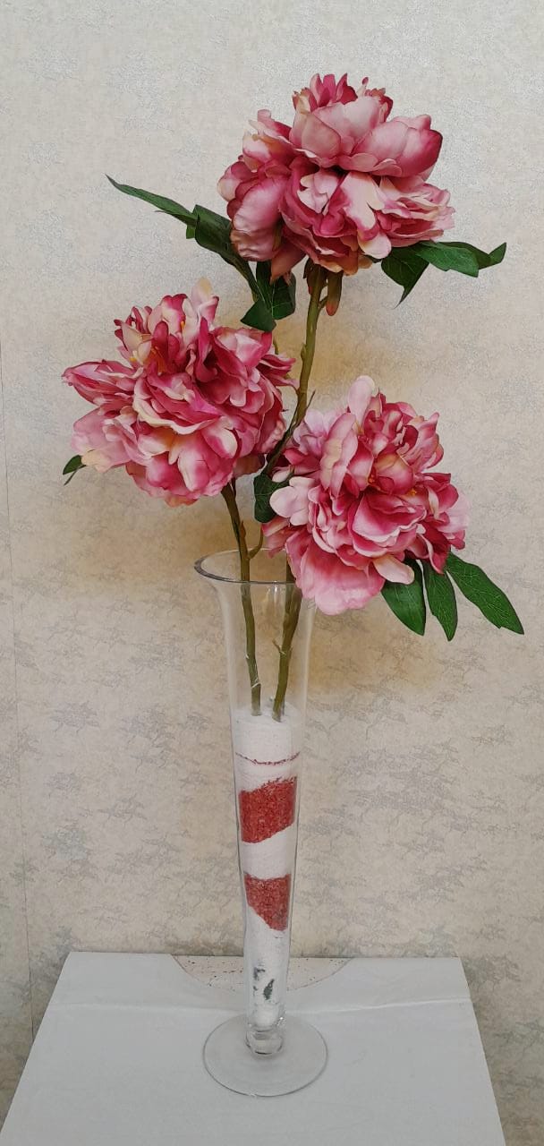 Artificial Floral Arrangement (h:79cm w:32cm)