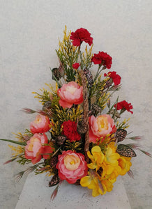 Artificial Floral Arrangement (h:44cm w:44cm)