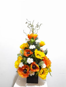Artificial Floral Arrangement (h:57cm w:41cm)