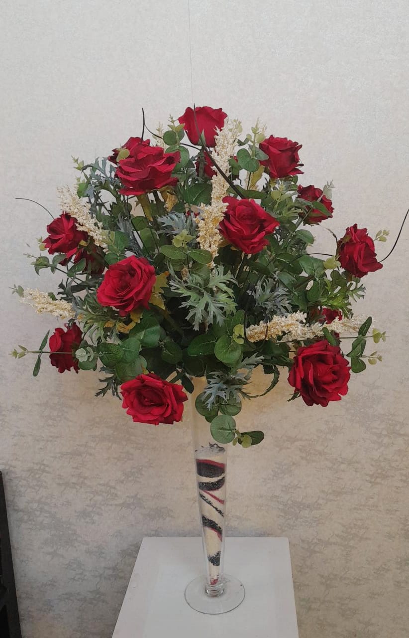 Artificial Floral Arrangement (h:75cm w:45cm)