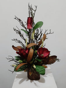 Artificial Floral Arrangement (h:45cm w:40cm)