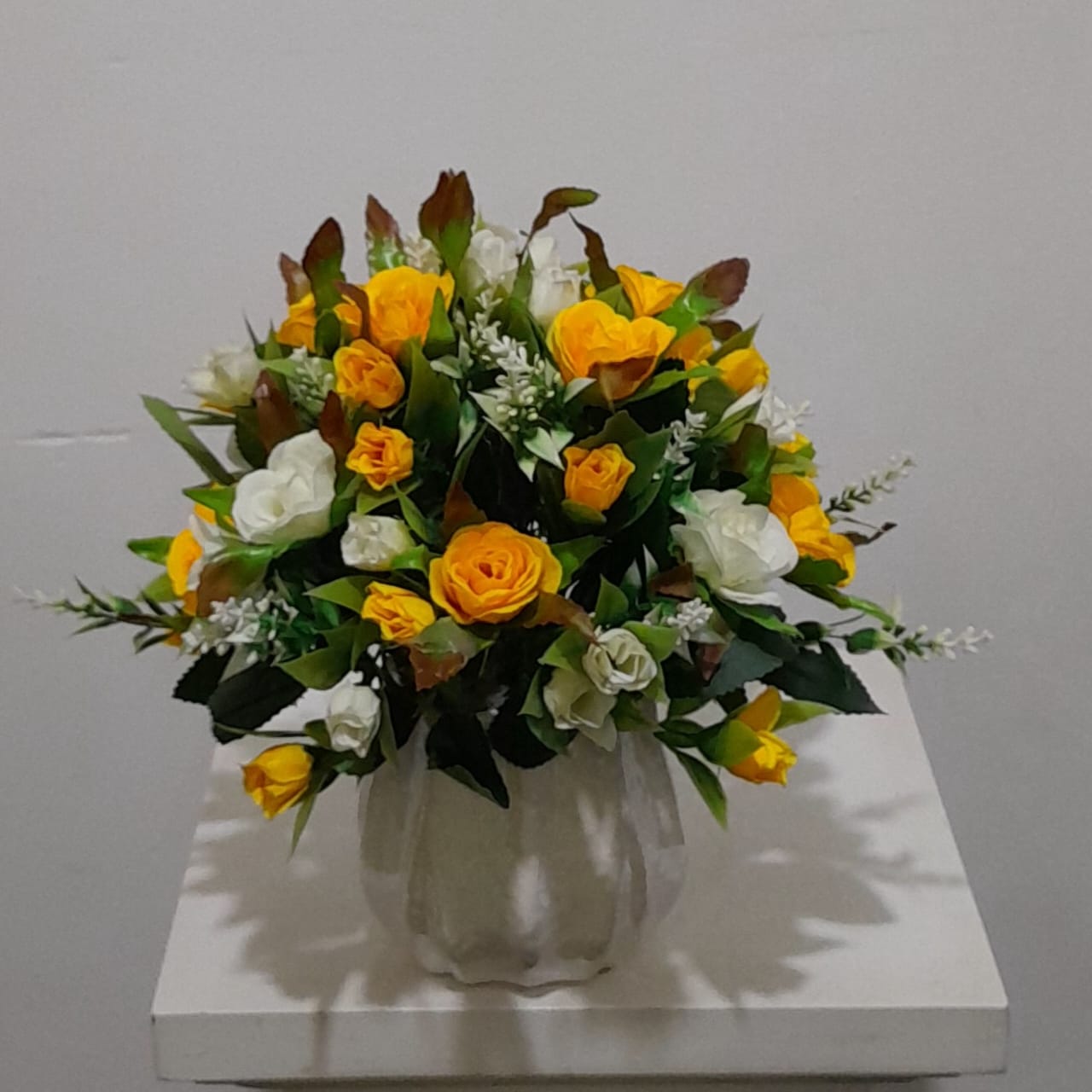 Artificial Floral Arrangement (h:23cm w:24cm)