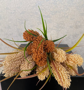 Mini bullrush bunch (H:40cm W:23cm)