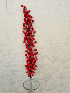 Red berry sprig(H:30cm W:20cm)