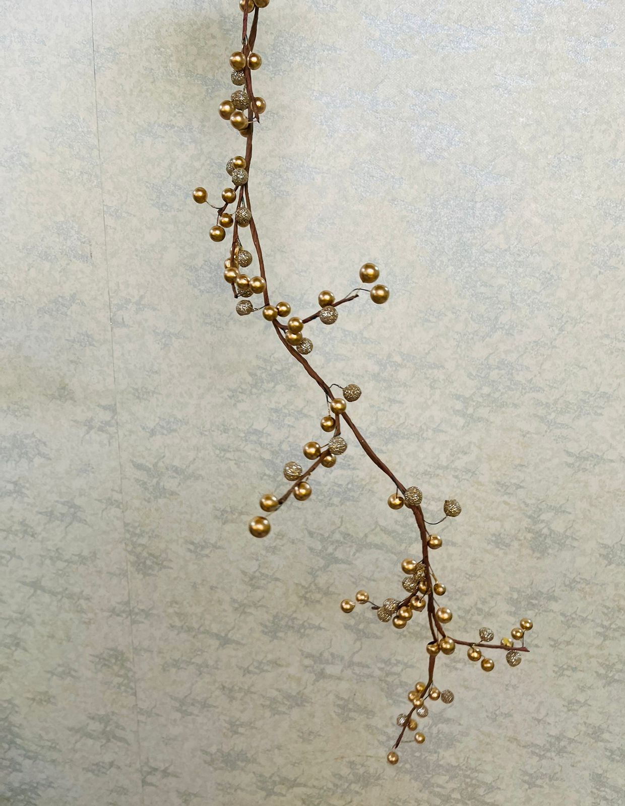 Gold berry sprig