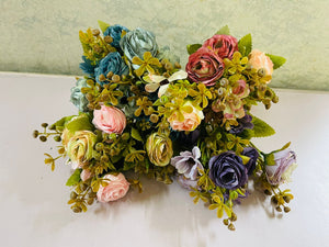 Garden rose bunch