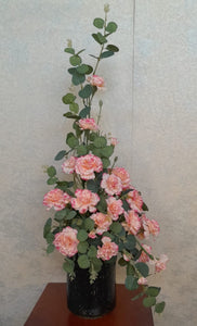 Artificial Floral Arrangement (h:66cm w:25cm)