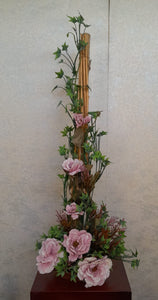 Artificial Floral Arrangement (h:80cm w:35cm)
