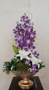 Artificial Floral Arrangement (h:80cm w:31cm)