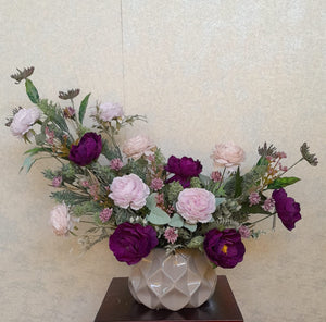 Artificial Floral Arrangement (h:50cm w:50cm)