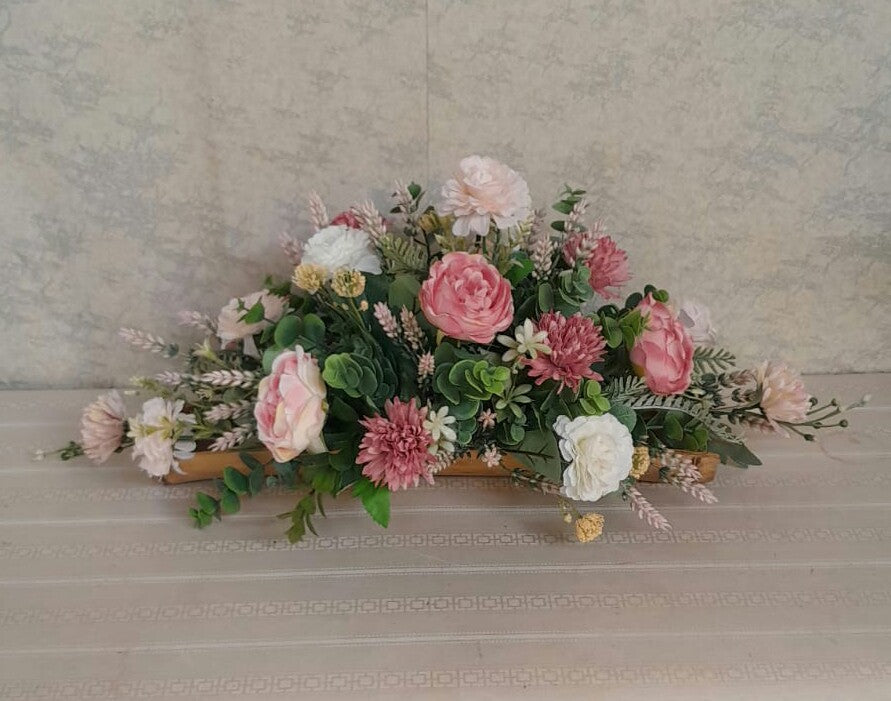 Artificial Floral Arrangement (h:25cm w:45cm)