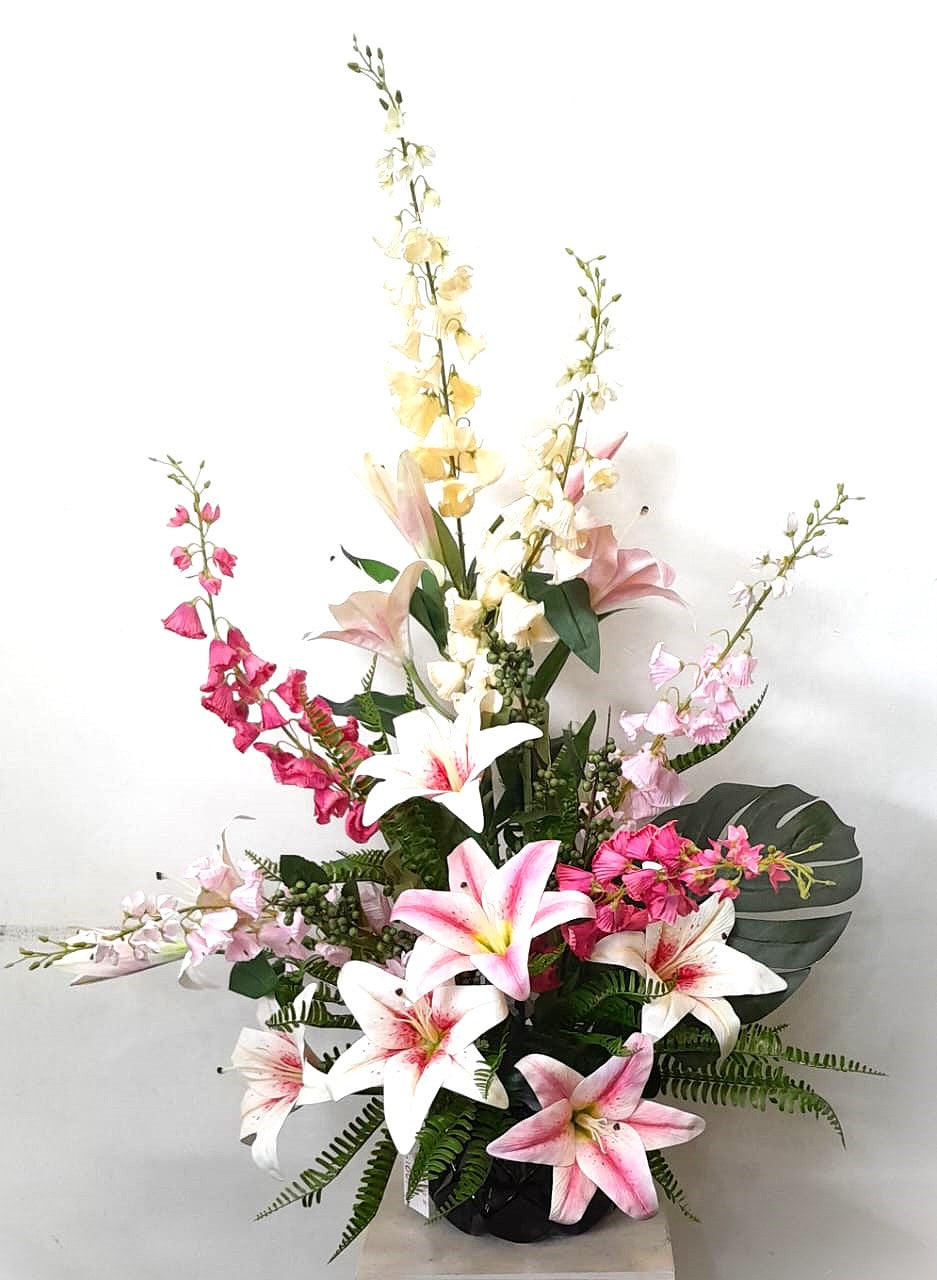 Artificial Floral Arrangement (h:94cm w:85cm)