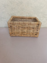 Load image into Gallery viewer, Cane rectangular basket
