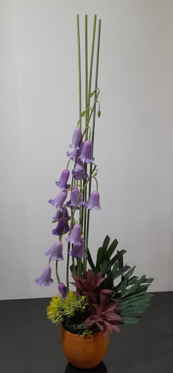 Artificial Floral Arrangement (h:90cm w:25cm)