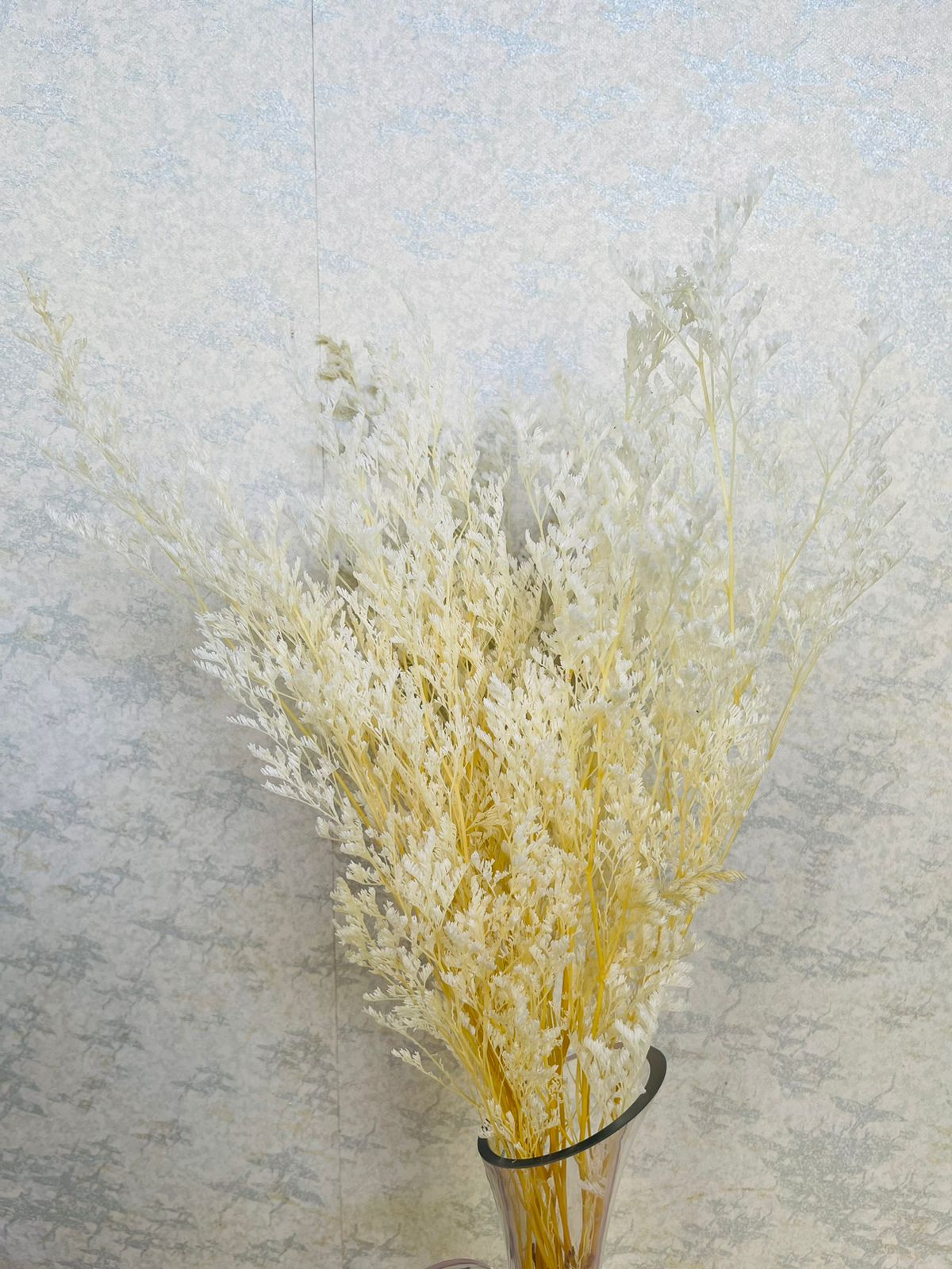 Dried misty leaf bunch (H:62cm W:17cm)