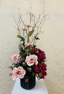Artificial Floral Arrangement (h:73cm w:33cm)