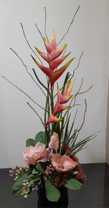 Artificial Floral Arrangement (h:65cm w:30cm)
