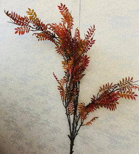 Fall mixed leaf sprig