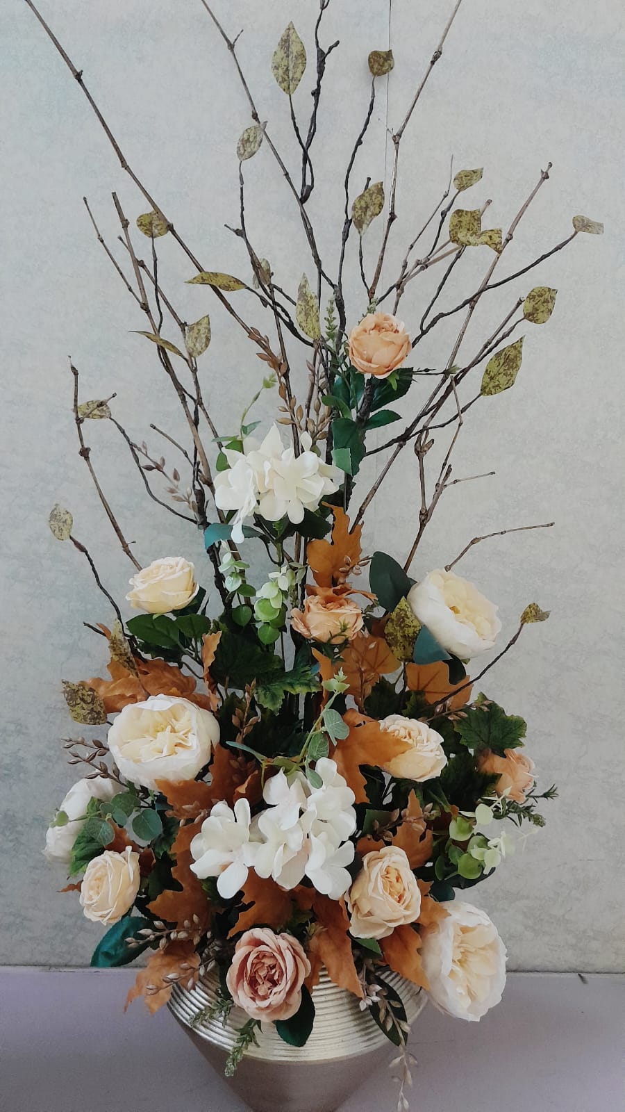 Artificial Floral Arrangement (h:100cm w:45cm)