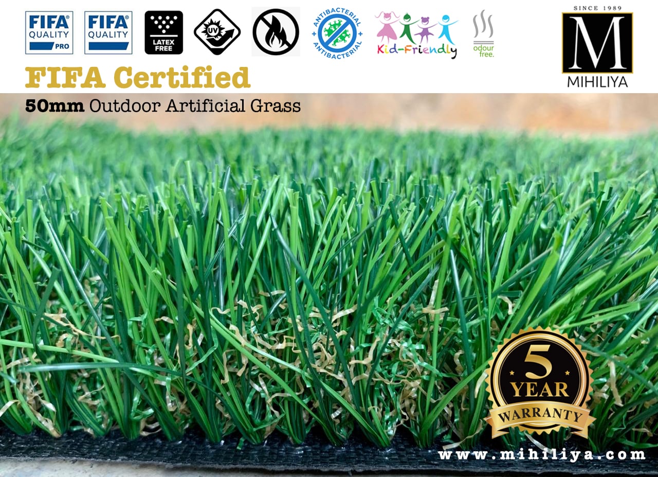50mm FIFA Artificial Turf 