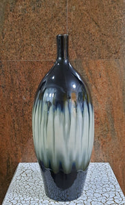 35cm Glazed Porcelain Vase (Authentic) - Green Gardens Mihiliya (Pvt) Ltd