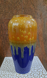 30cm Glazed Porcelain Vase (Authentic) - Green Gardens Mihiliya (Pvt) Ltd