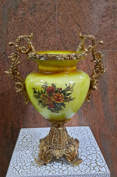 40cm Urn Pot Polymer - Green Gardens Mihiliya (Pvt) Ltd