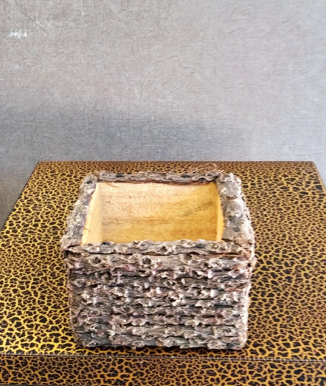 8cm Square Kithul Base - Green Gardens Mihiliya (Pvt) Ltd