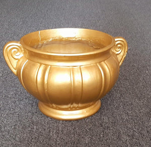 Polymer Pumpkin Vase (h:18cm w:20cm)