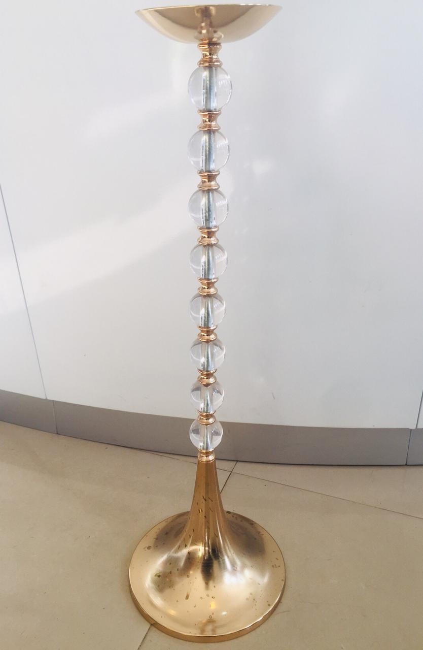 80cm Candle Stand (Gold)