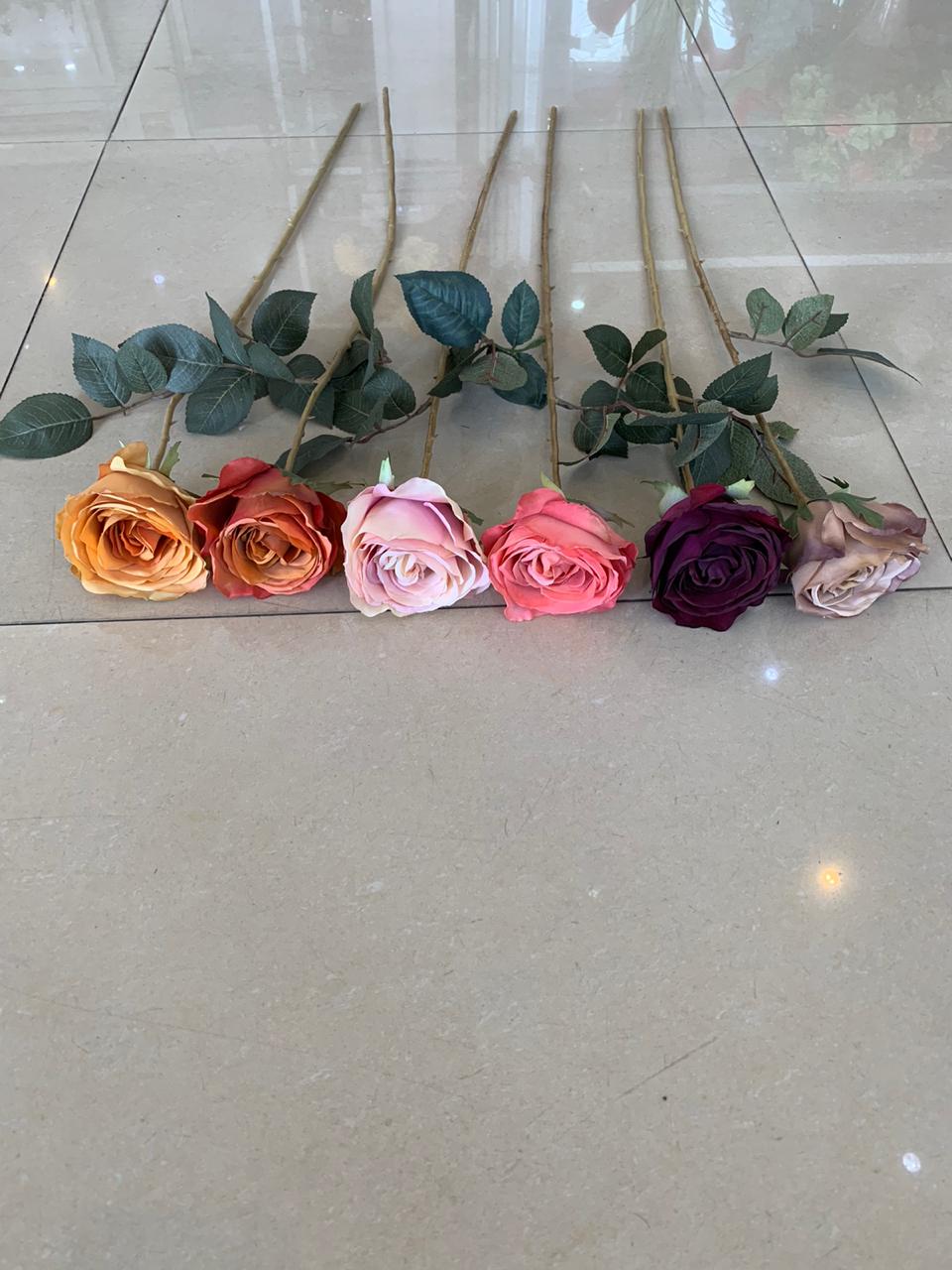 65cm Autumn Rose