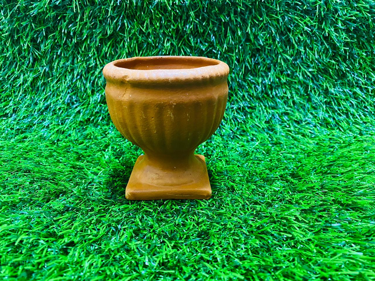 Clay Pot Cup (h:9cm w:8cm)