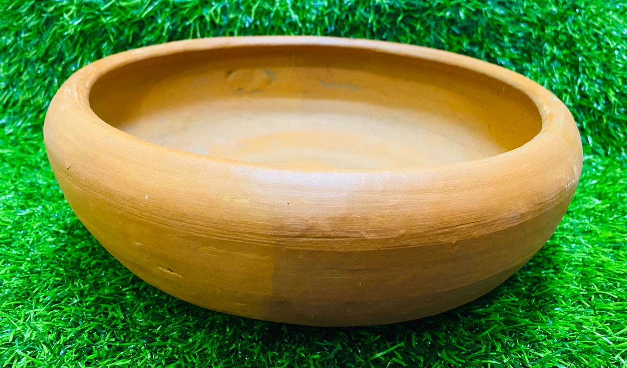 Clay Pot - Bowl (h:8cm w:28.5cm)