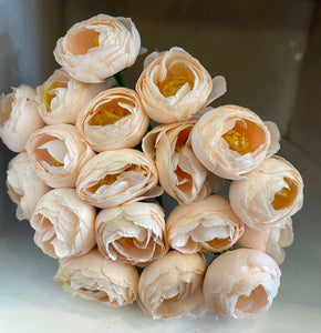 23cm Ranenculus Flower Bunch