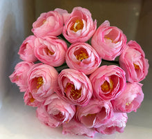 Load image into Gallery viewer, 23cm Ranenculus Flower Bunch
