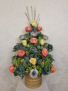 Artificial Floral Arrangement (h:80cm w:51cm)
