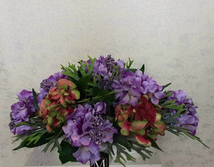 Artificial Floral Arrangement (h:23cm w:48cm)