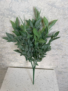 Dusted Tea Leaf Bunch (H:47cm)