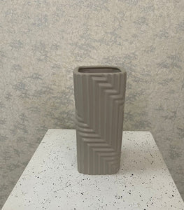 Ceramic Square Design Vase
