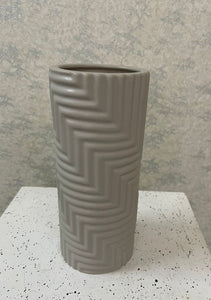 Ceramic Cylinder Design Vase