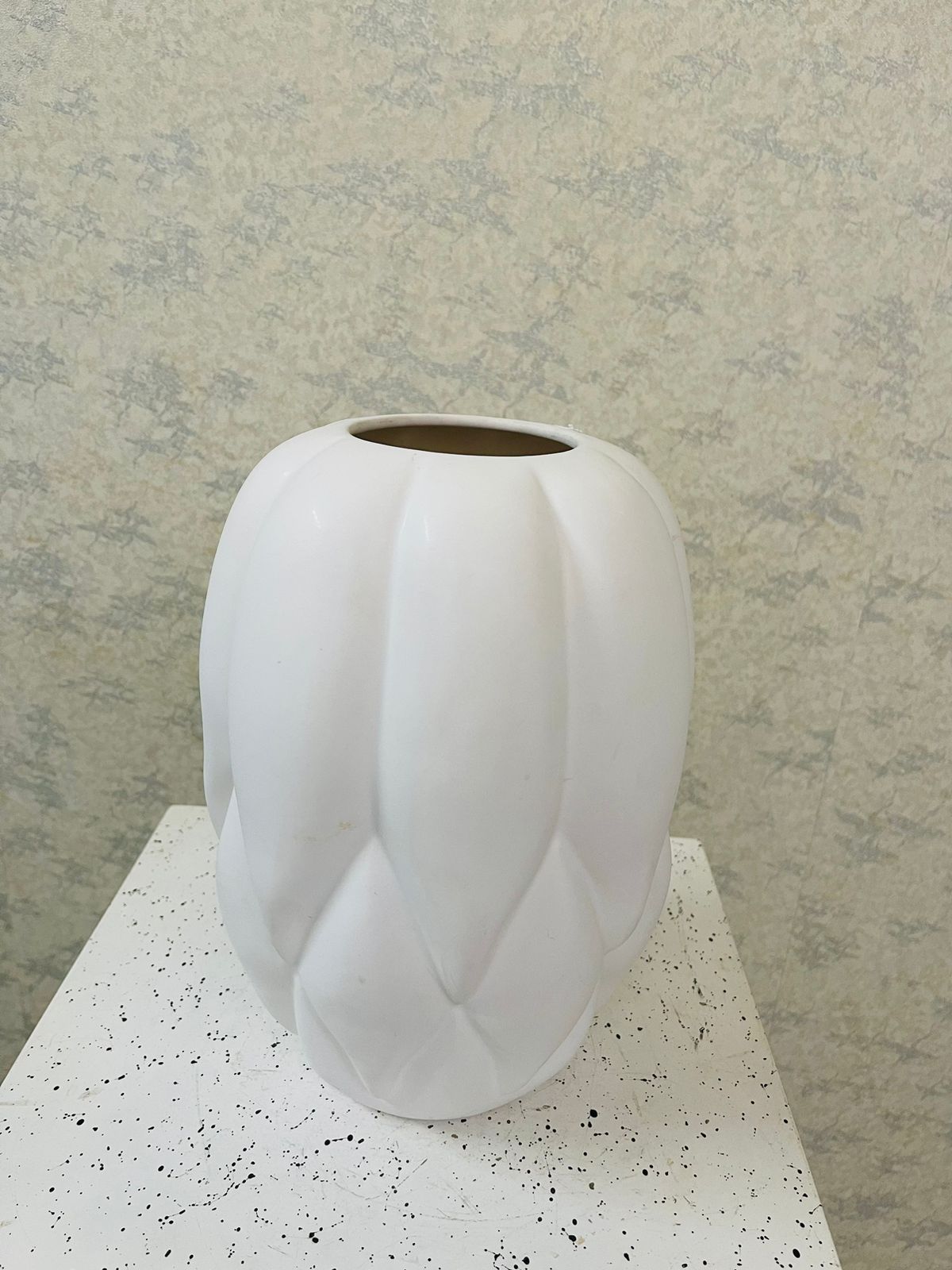 Ceramic Matte Pumpkin Vase