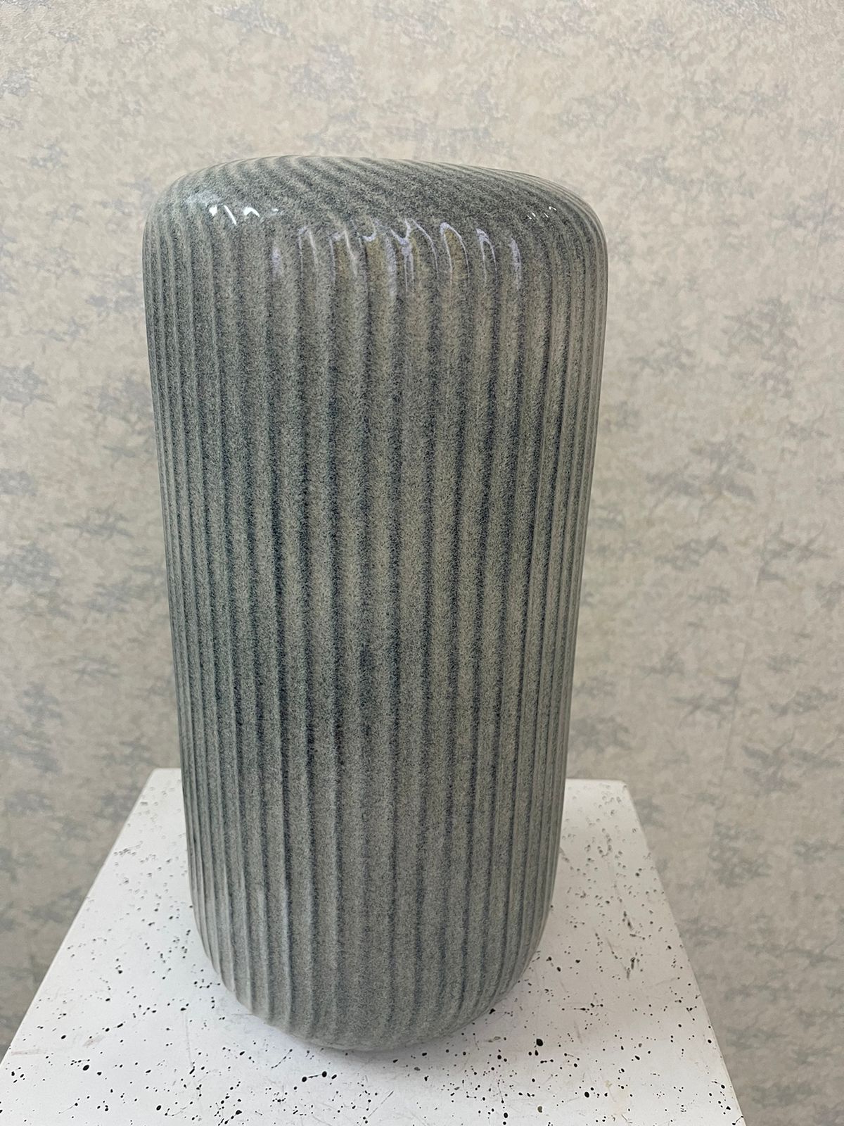 Ceramic Gloss Large Cylinder Vase