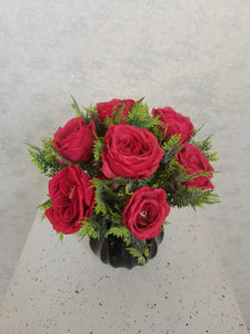 Artificial Floral Arrangement (h:26cm w:30cm)