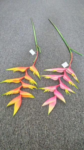 135cm Hanging Heliconia Real Touch - Green Gardens Mihiliya (Pvt) Ltd